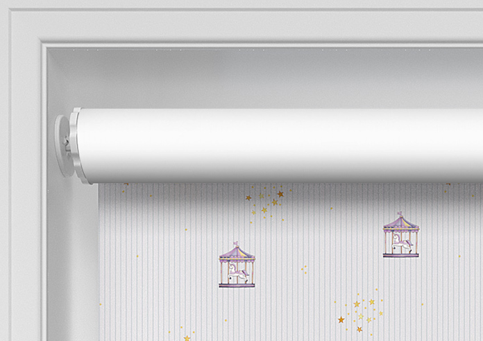 Merrily, Merry Small Violet - Twist&Fit Roller Blind - Image 9